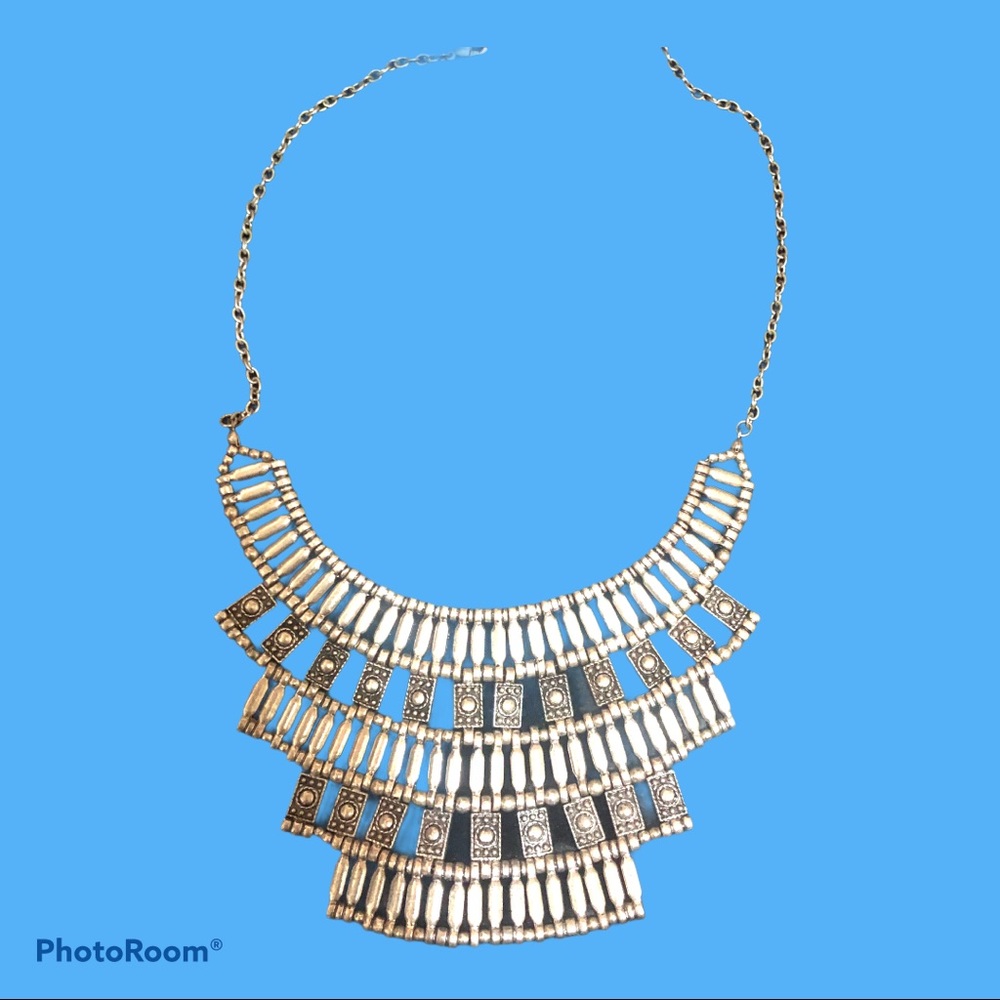 Tier statement necklace native indigenous inspired